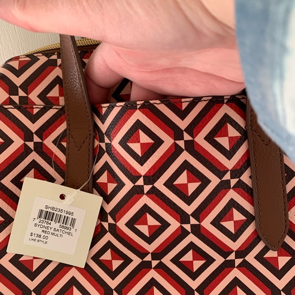 Fossil Sydney satchel. - Picture 7 of 16